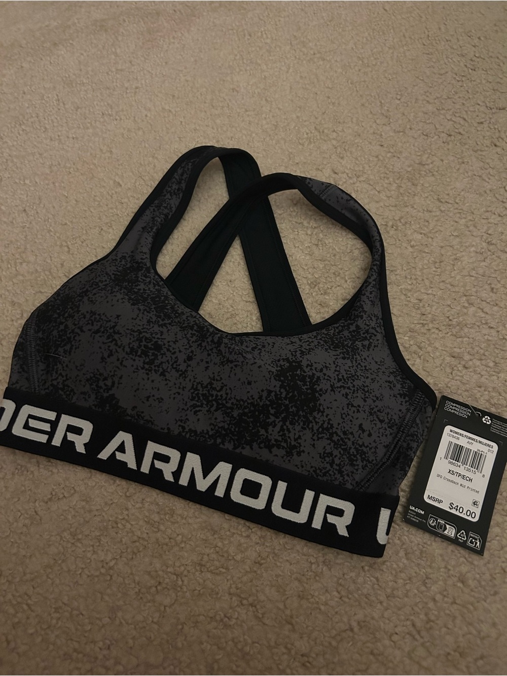 Under Armour Crossback Sports Bra